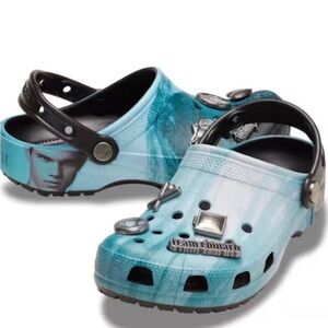 Twilight x Crocs Clogs Teal Female Size 8 NWT